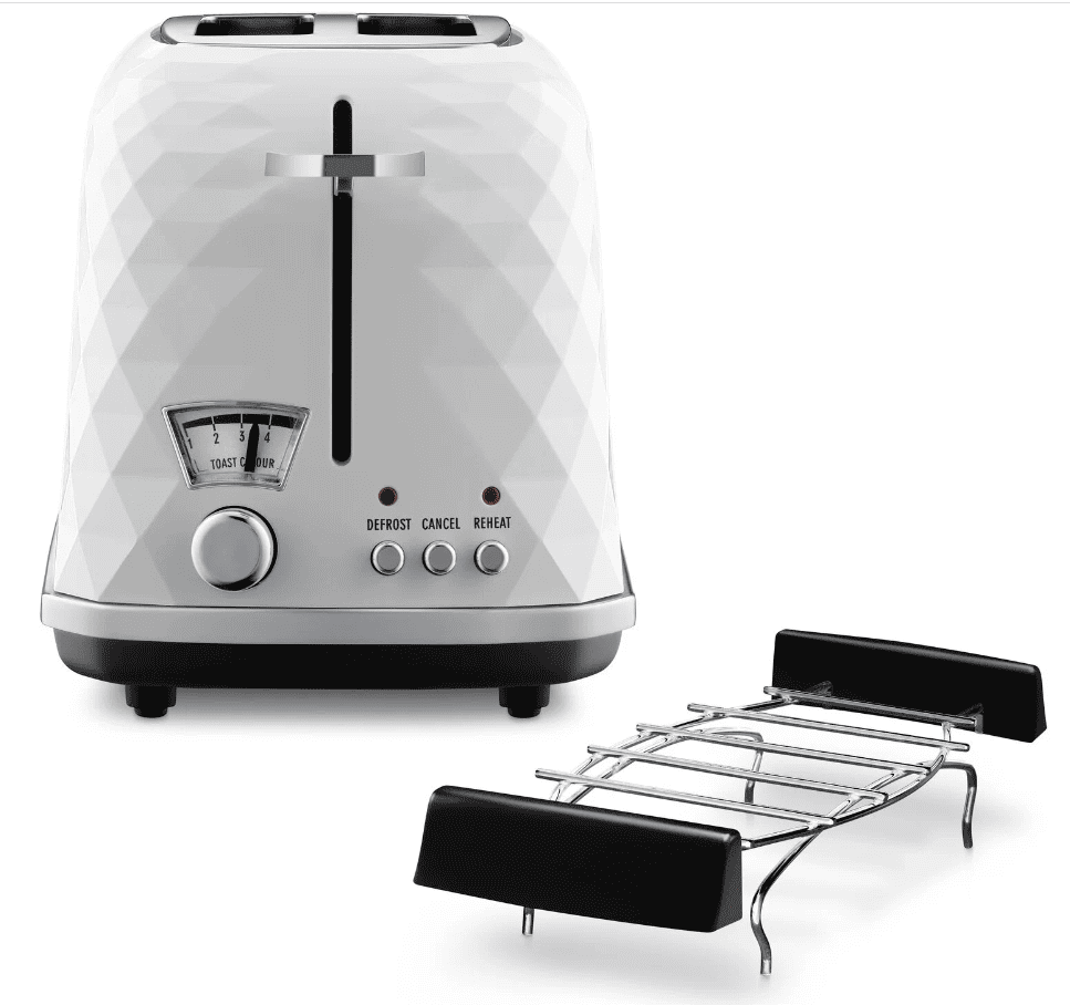 Тостер De'Longhi Brillante CTJ2103.W